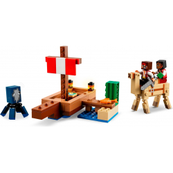 Klocki LEGO 21259 Rejs statkiem pirackim MINECRAFT